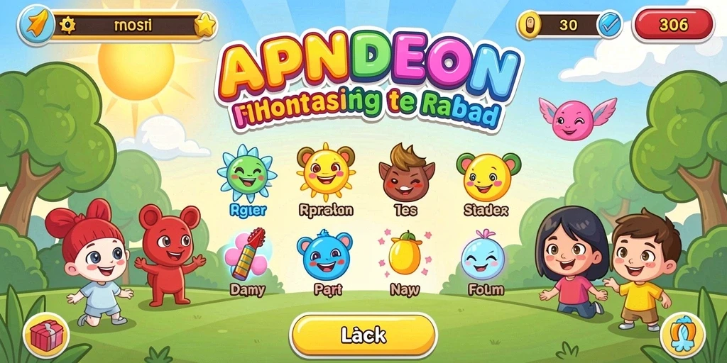 Tampilan menu utama yang intuitif dan mudah digunakan.