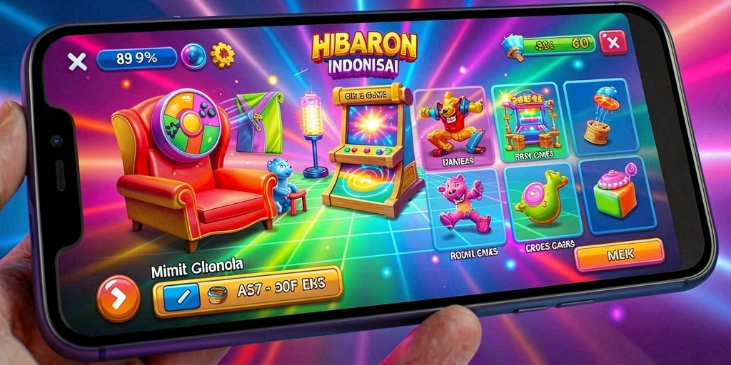 Tampilan utama aplikasi yang menarik dan user-friendly.