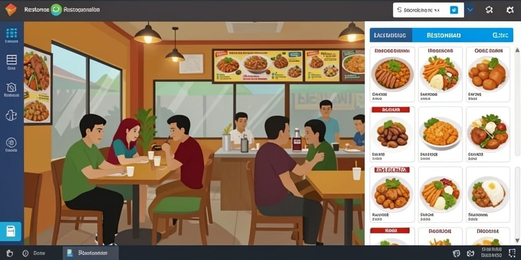 Screenshot menampilkan tampilan awal aplikasi ASDTOTO.