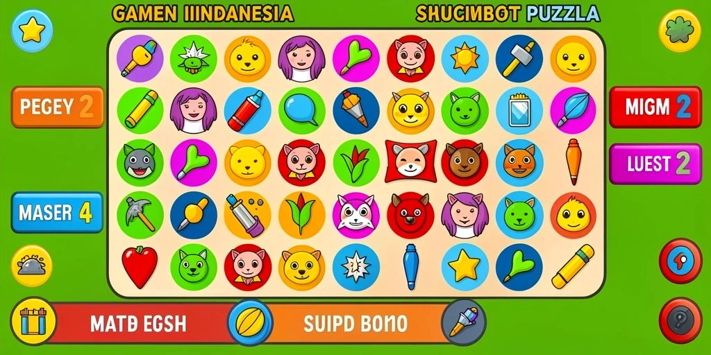 Tampilan awal permainan yang menarik dan mengundang rasa penasaran.