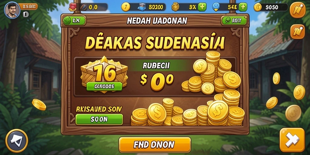 Screenshot menunjukkan antarmuka utama aplikasi BROBET77 yang menarik.