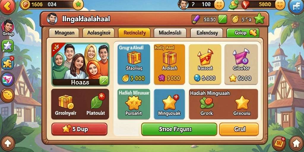 Tampilan menarik dari antarmuka GASWIN.