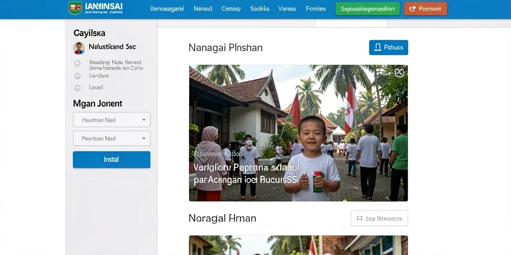 Tampilan karakter yang menarik dan variatif.