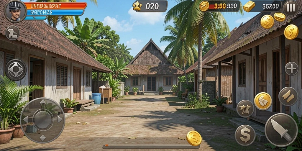 Tampilan antarmuka yang menarik dan modern.