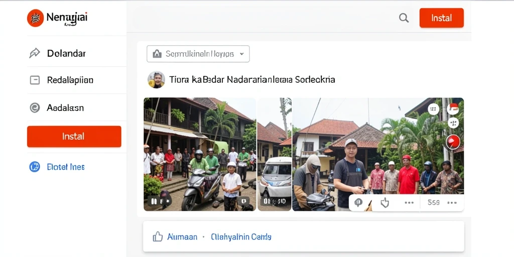 Tampilan grafis yang menarik dan colorful.