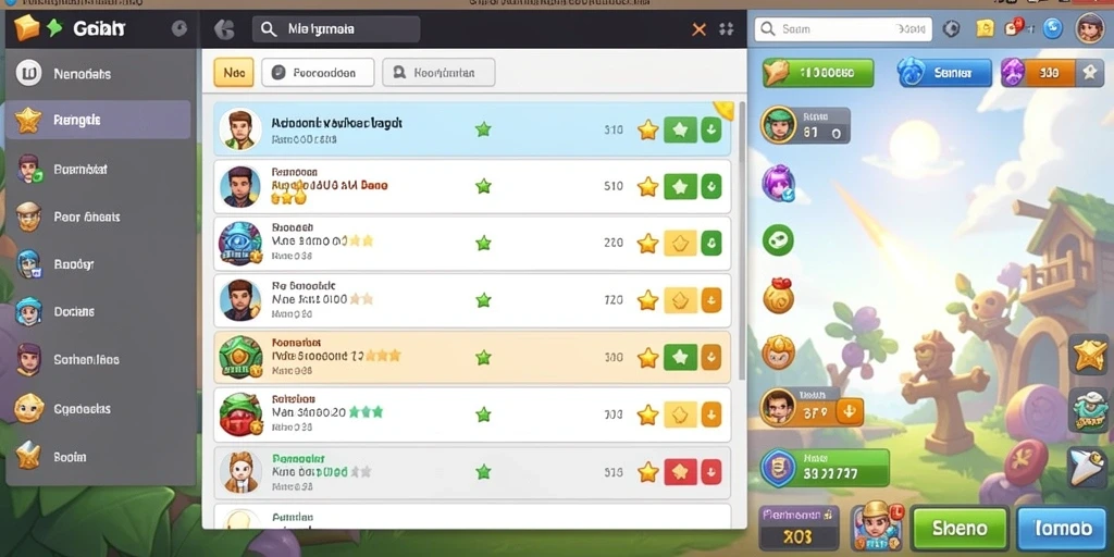 Screenshot aplikasi MESIRTOTO menunjukkan grafik yang tajam dan berwarna.