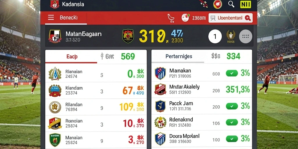 Tampilan menu utama NV77 yang menarik dan intuitif.