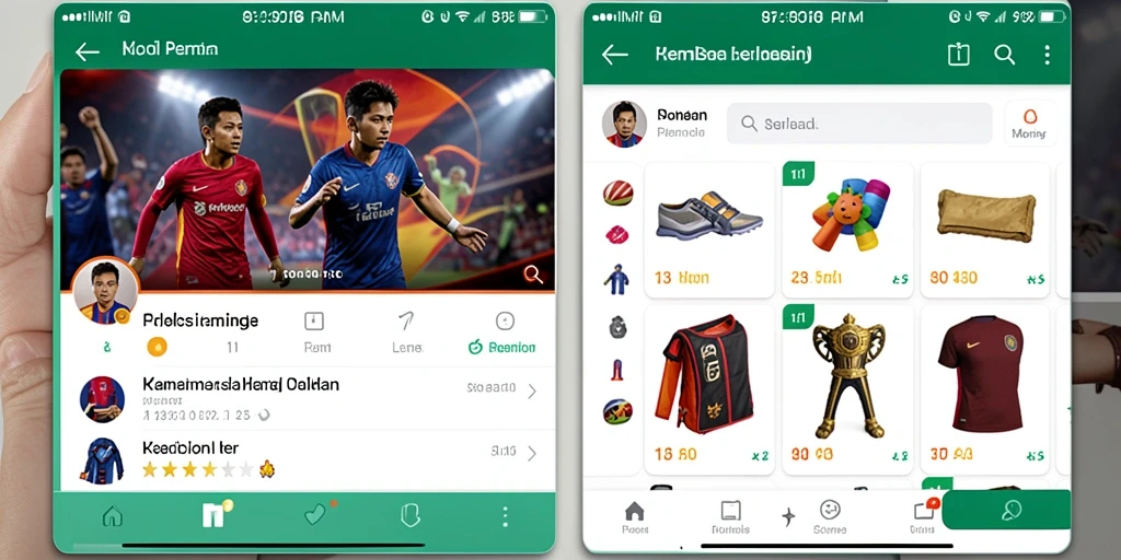 Tampilan antarmuka yang menarik dan user-friendly.
