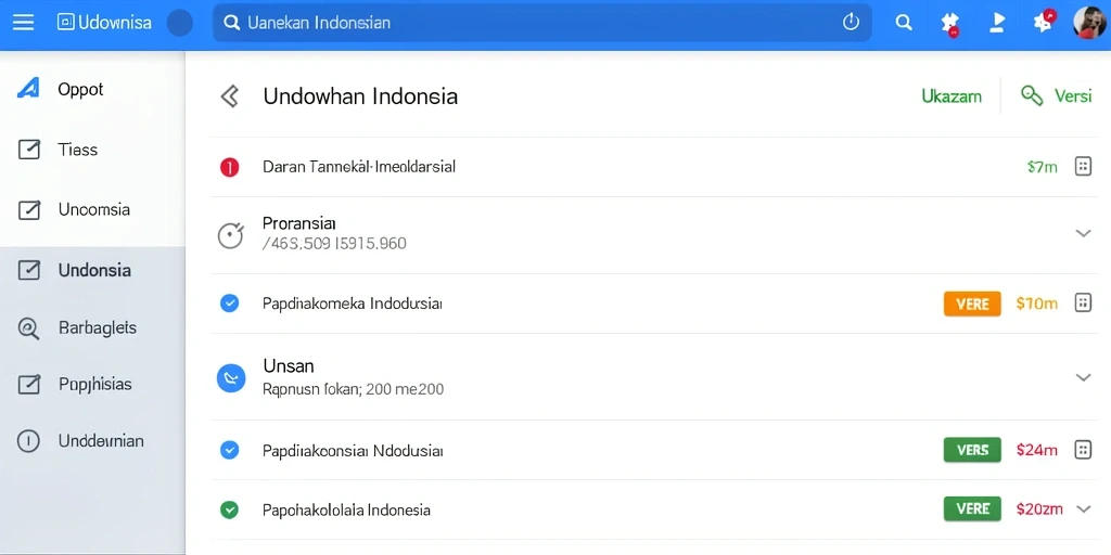 Tampilan awal yang menarik dan mudah dinavigasi.