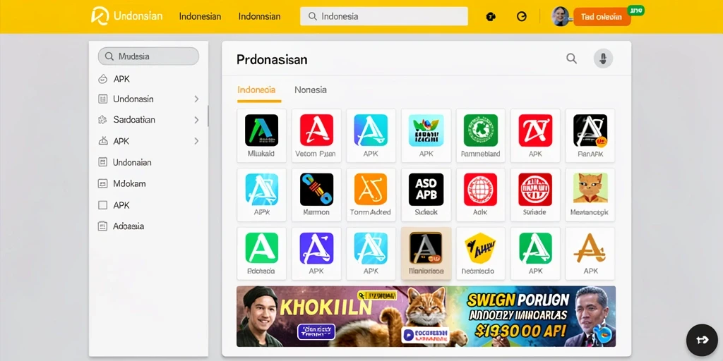 Tampilan antarmuka yang menarik dan mudah dinavigasi.