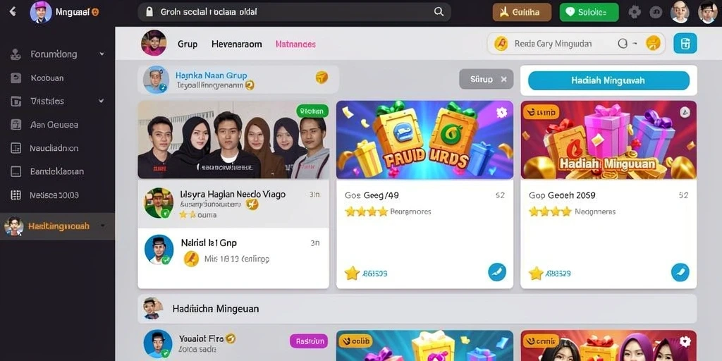 Tampilan utama aplikasi TVTOGEL dengan menu navigasi yang intuitif.