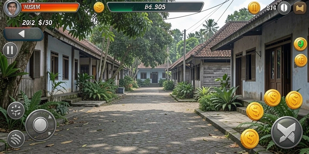 Tampilan antarmuka pengguna yang menarik dan modern.