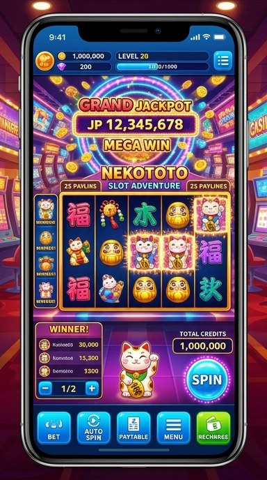 Pratinjau antarmuka nekototo — aplikasi APK resmi Android v1.2.4